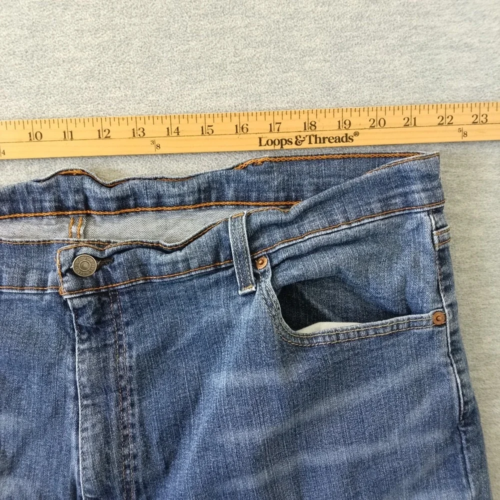 Levis 559 Relaxed Straight Jeans Mens 46x28 Blue Medium Wash Denim 4100565357
